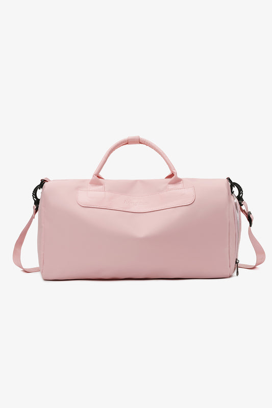 Nylon Crossbody Bag Blush Pink One Size Easy Apparels