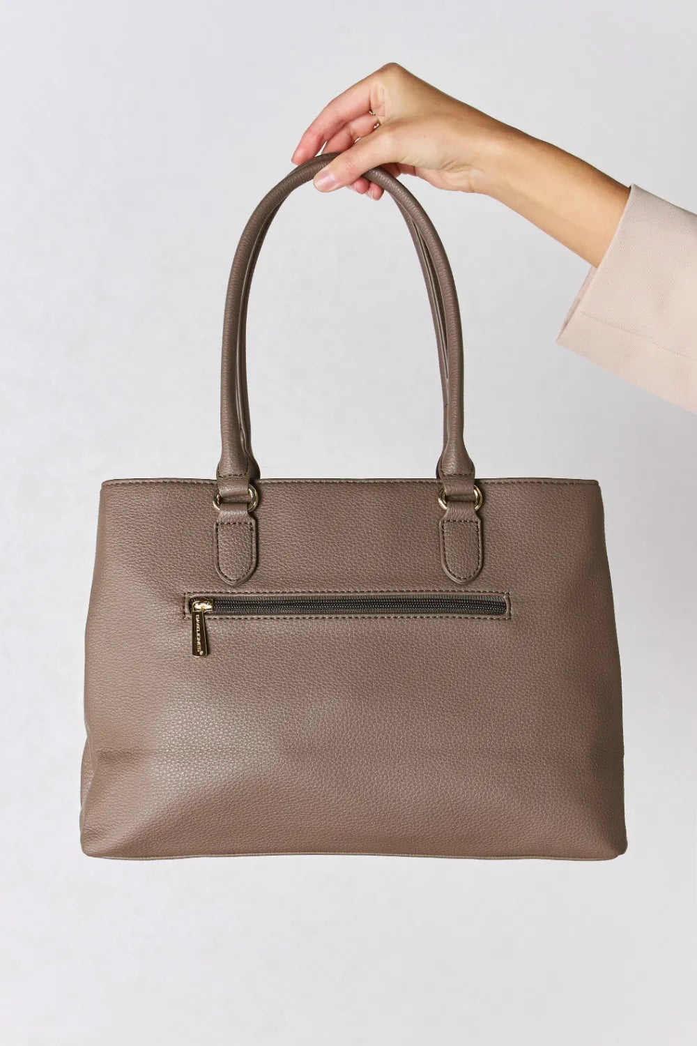 David Jones Structured Leather Handbag Easy Apparels
