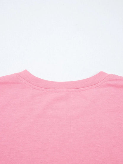 Trendsi Lace Detail Flounce Sleeve Sweatshirt