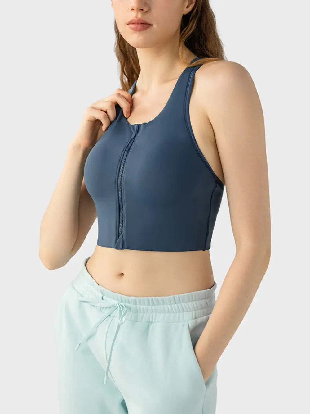 Millennia Wide Strap Sport Bra Easy Apparels