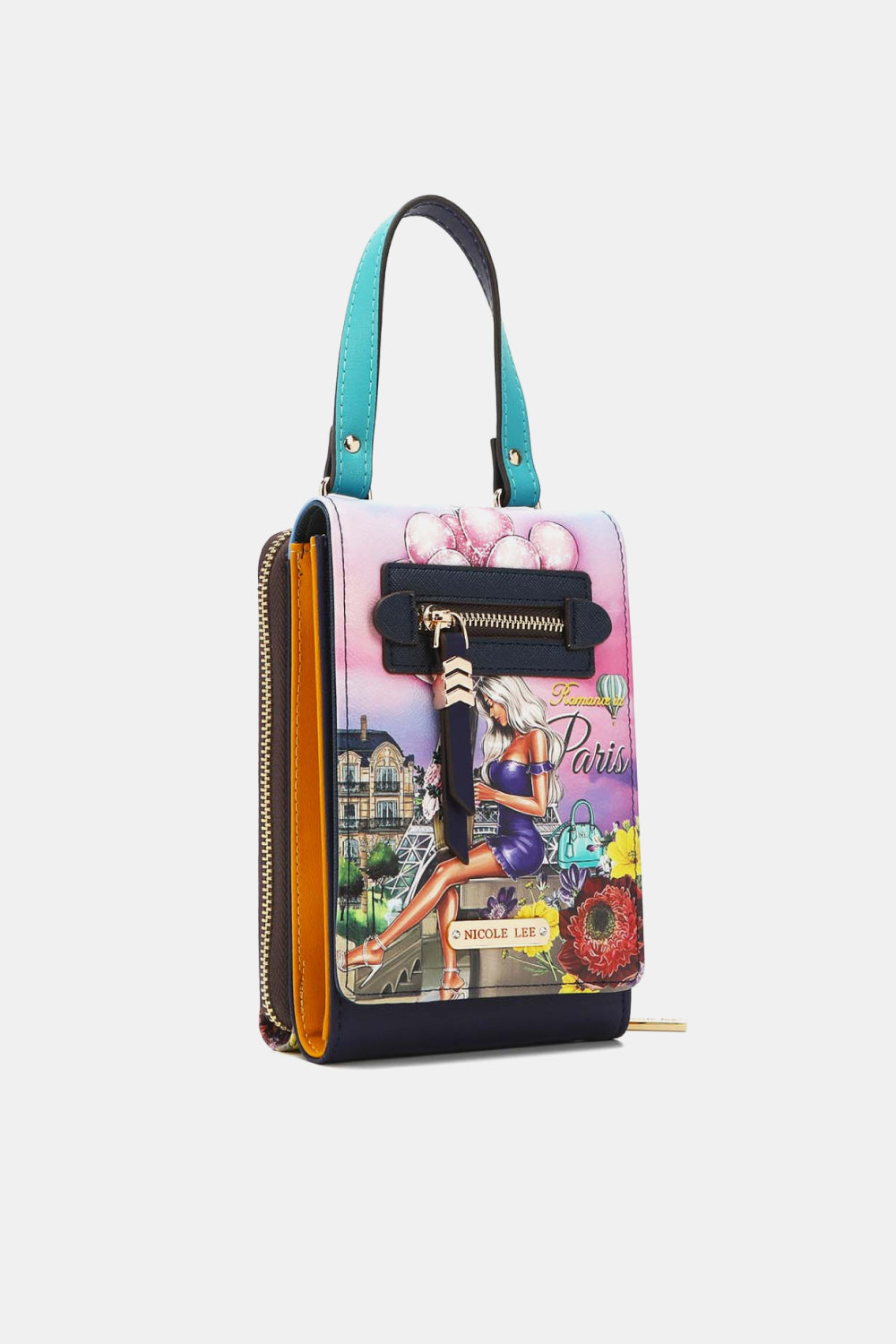 Nicole Lee USA Small Crossbody Wallet Easy Apparels