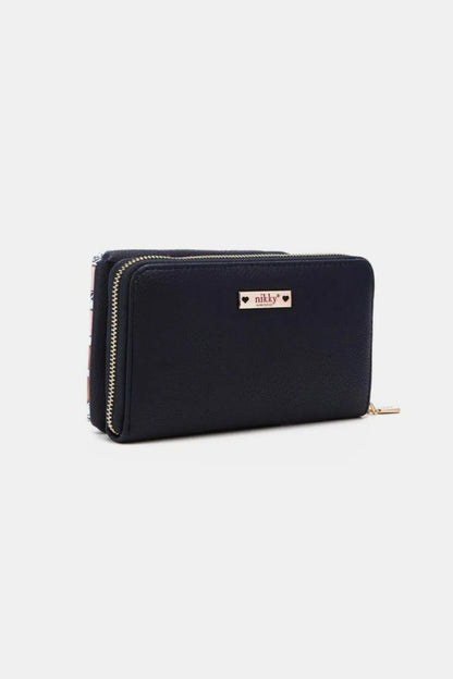 Nicole Lee USA Printed Crossbody Wallet Easy Apparels