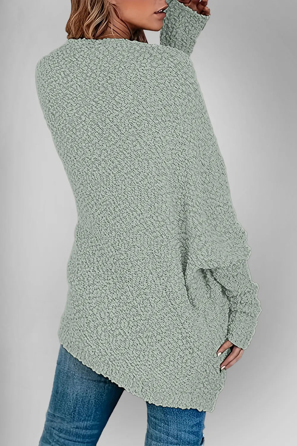 Double Take Pocketed Open Front Long Sleeve Cardigan Easy Apparels