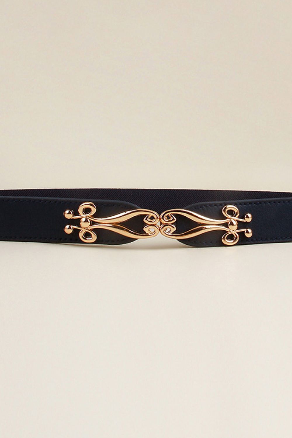 Alloy Buckle Elastic Belt Easy Apparels