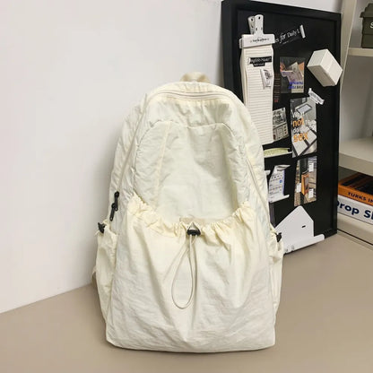 Drawstring Nylon Backpack Bag Easy Apparels