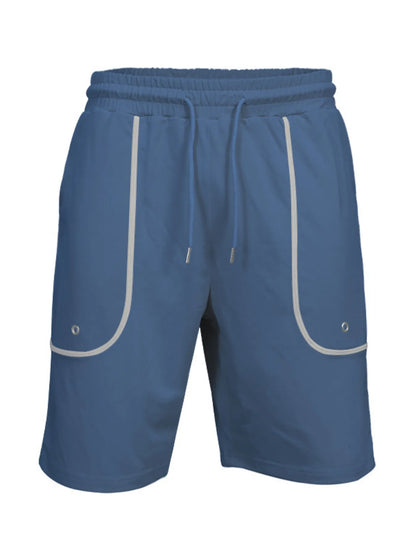 Men's Full Size Round Neck Short Sleeve T-Shirt and Shorts Set Plus Size Easy Apparels