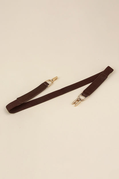 Alloy Buckle Elastic Belt Easy Apparels