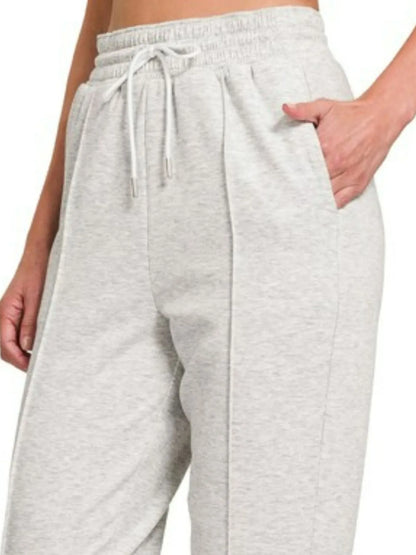 Zenana Drawstring Sweatpants with Pockets Easy Apparels
