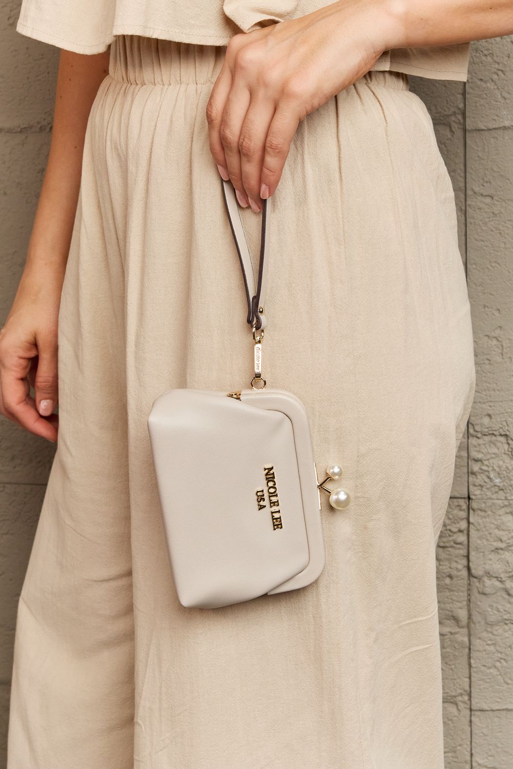 Nicole Lee USA Elise Pearl Coin Purse Easy Apparels