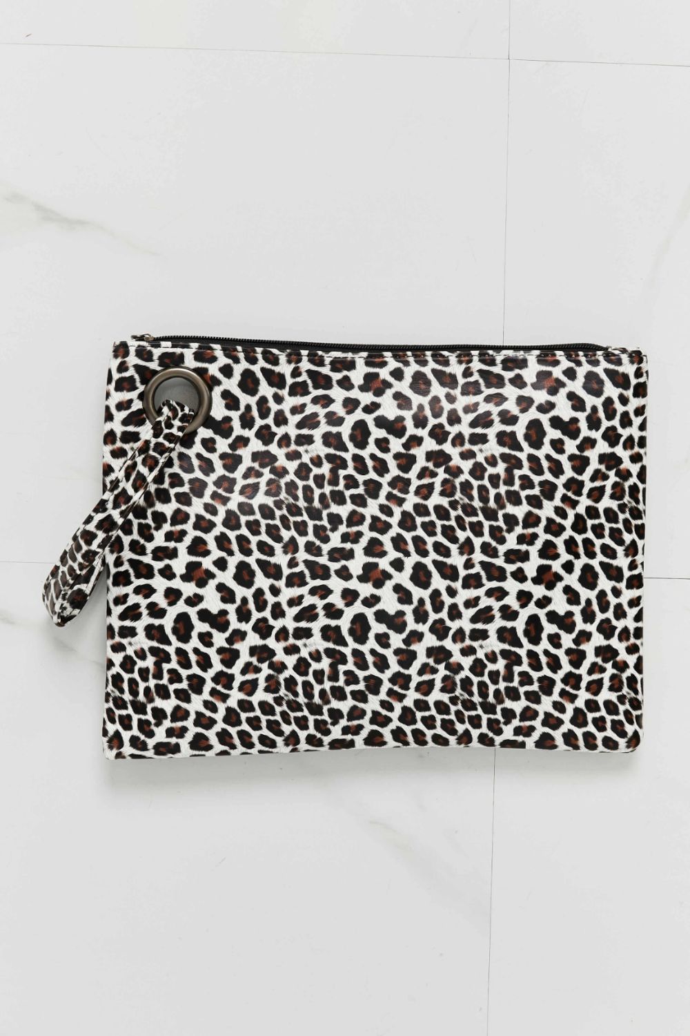Make It Your Own Printed Wristlet Leopard One Size Easy Apparels