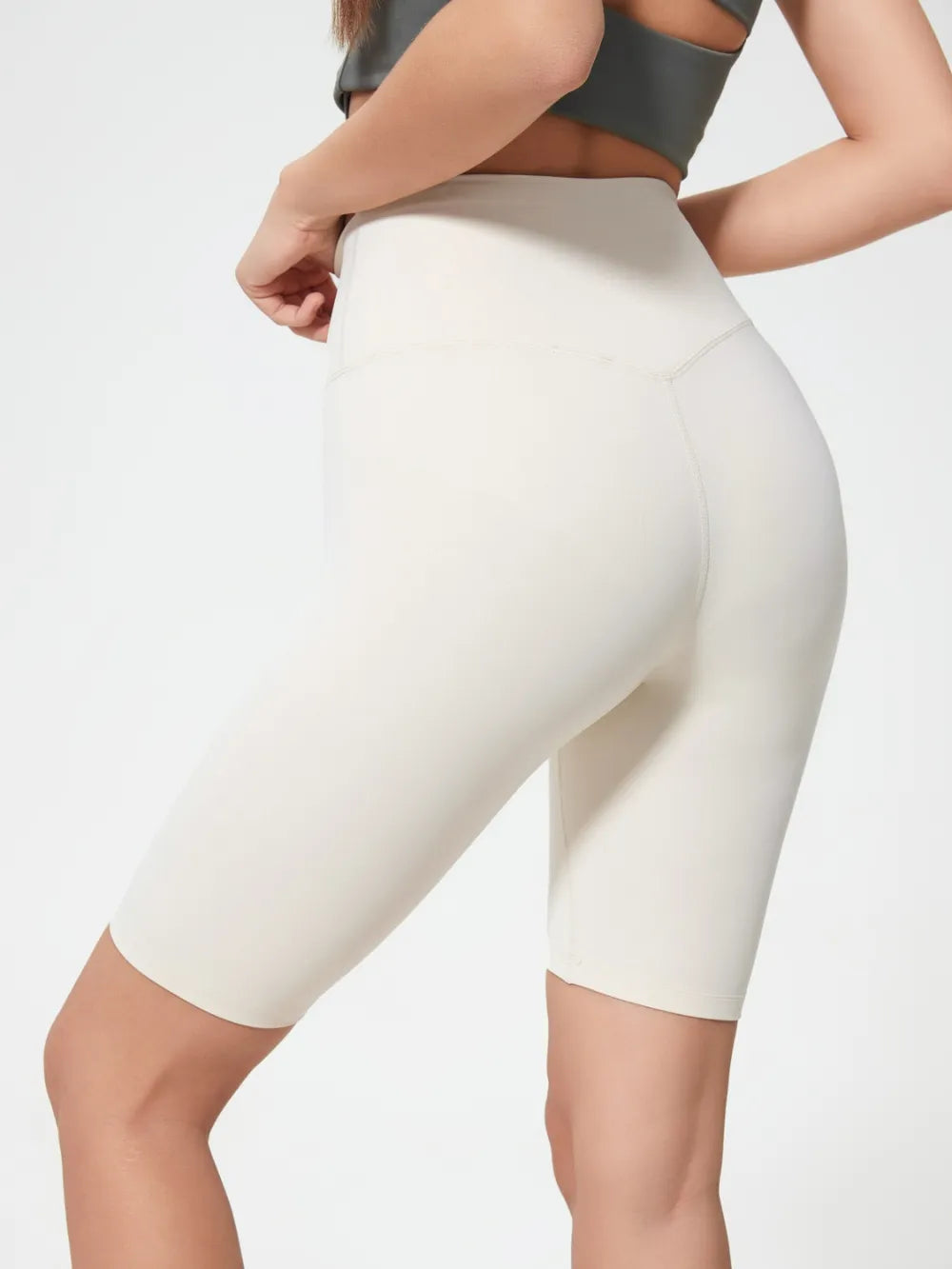 Millennia High Rise Wide Waistband Active Shorts Easy Apparels