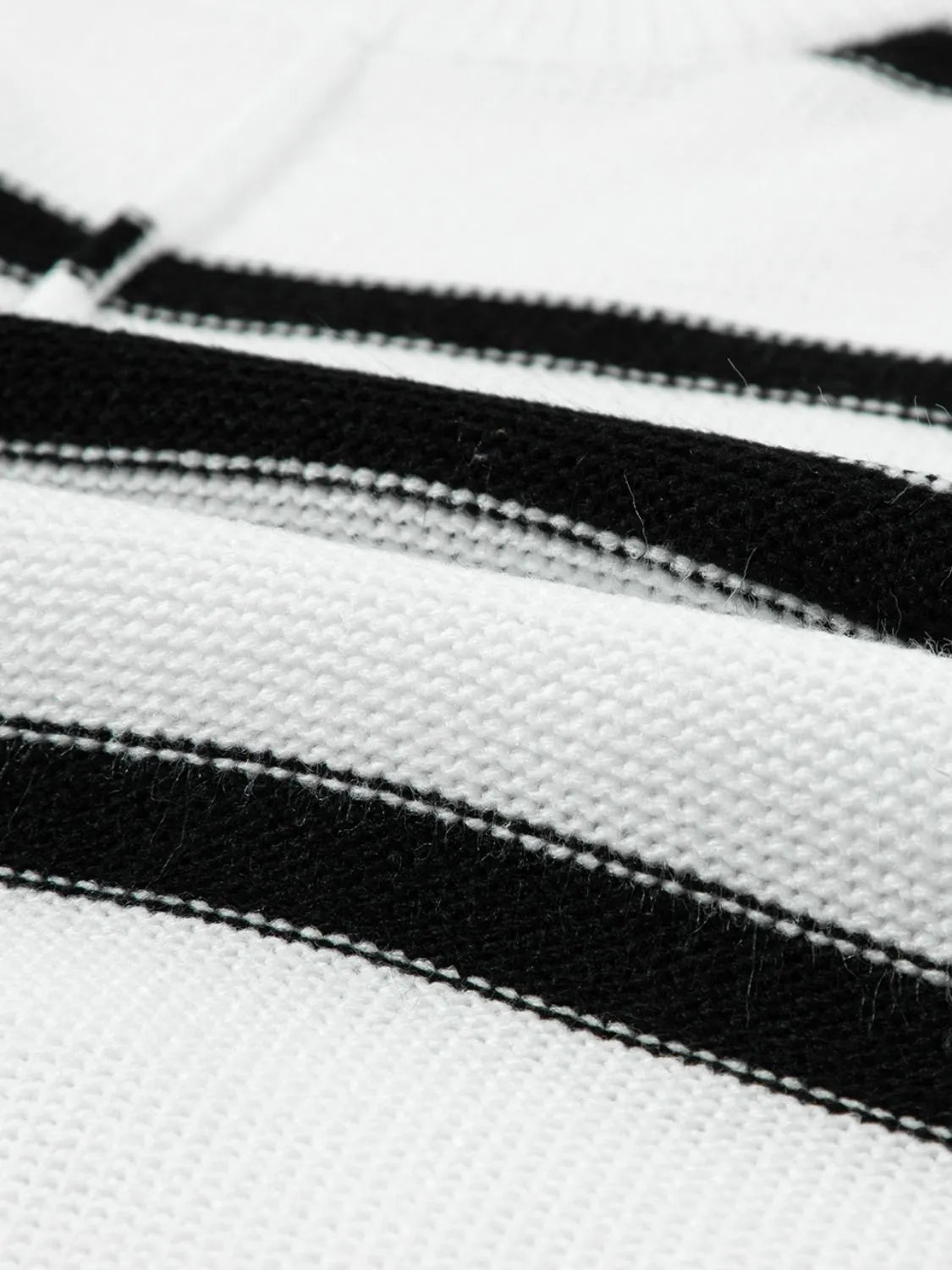 Trendsi Striped Batwing Sleeve Knit Top
