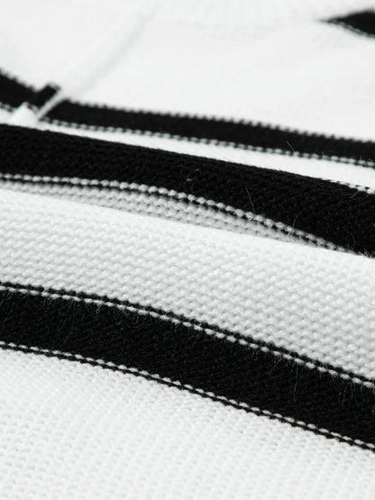 Trendsi Striped Batwing Sleeve Knit Top