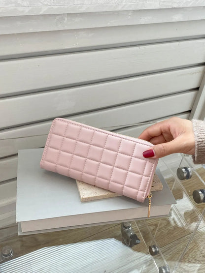 PU Leather Solid Color Wallet Easy Apparels