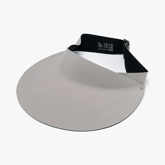 Breathable Adjustable Ice Silk Sun Hat Light Gray One Size Easy Apparels