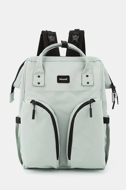 Himawari Waterproof Backpack Bag with Multilayer Pockets Mint One Size Easy Apparels