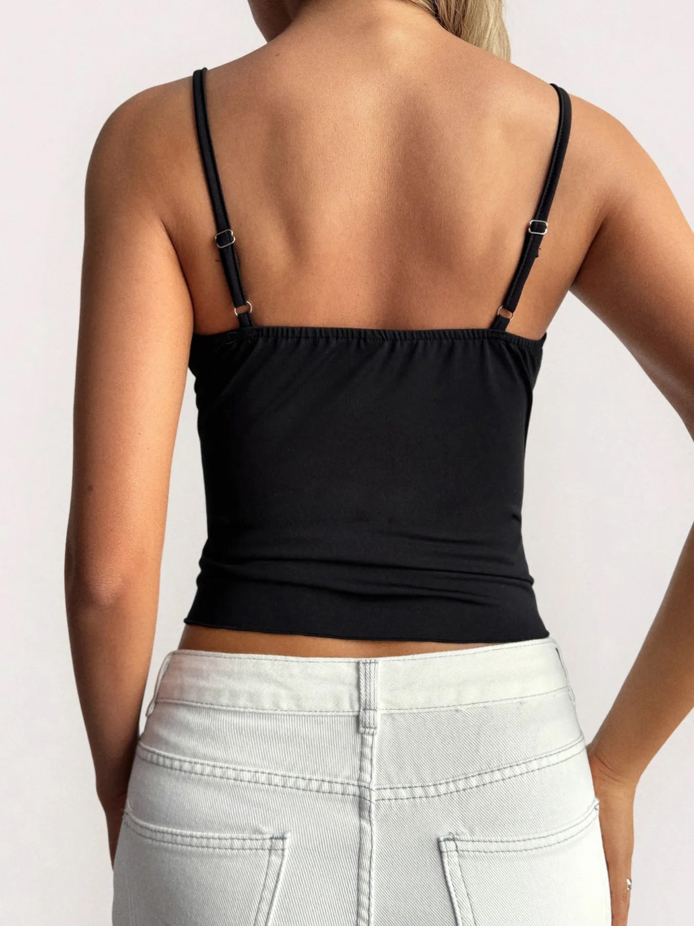 Trendsi Lace Detail V-Neck Cami