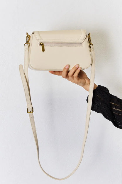 David Jones PU Leather Crossbody Bag Easy Apparels