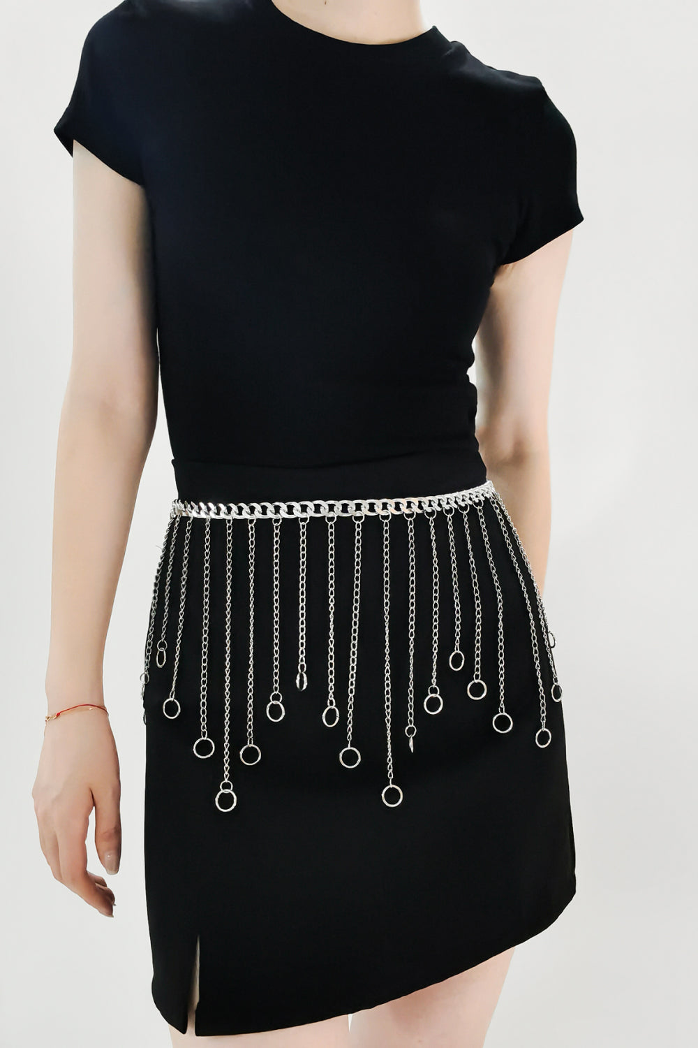 Fringe Chain Alloy Belt Easy Apparels
