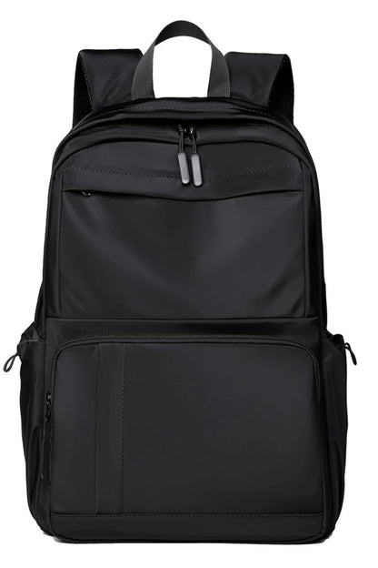 Multi-Pockets Solid Color Backpack Bag Easy Apparels