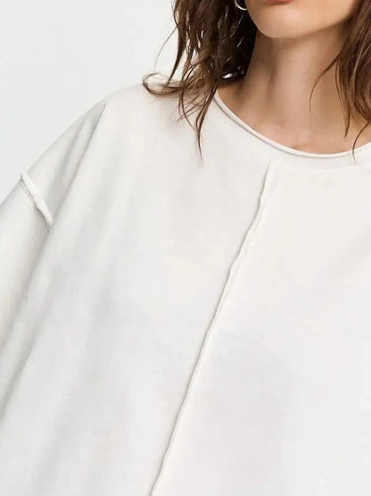 Trendsi Round Neck Half Sleeve T-Shirt