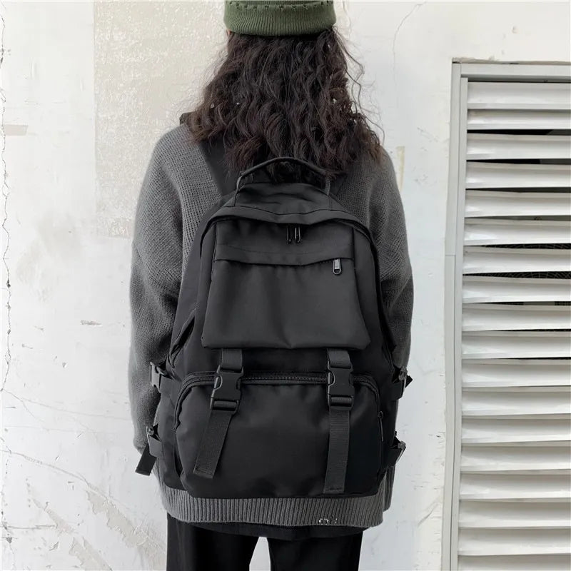 Oxford Cloth Adjustable Straps Backpack Bag Easy Apparels