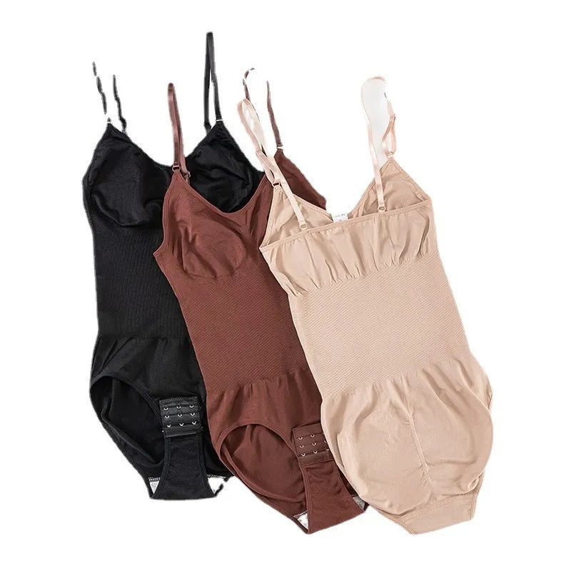 Trendsi Basic Bae Full Size Scoop Neck Butt Lifting Bodysuit