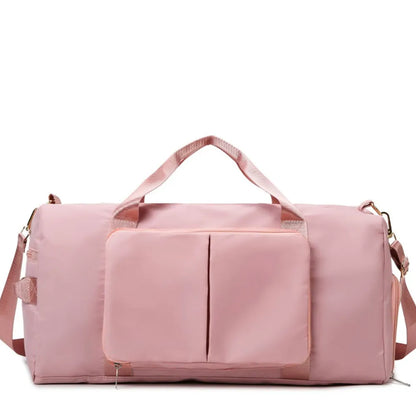 Wet and Dry Separation Travel Bag Pale Blush One Size Easy Apparels