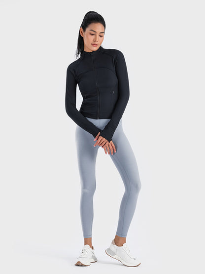 Millennia Zip-Up Long Sleeve Sports Jacket Easy Apparels