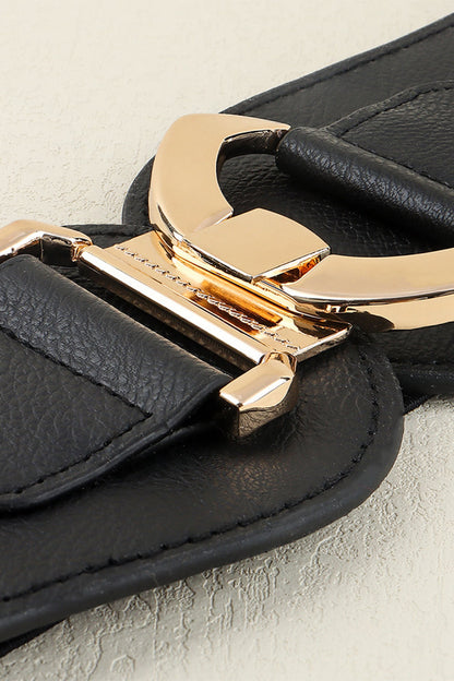 Alloy Buckle Elastic Belt Easy Apparels