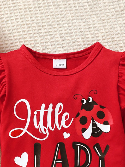 Children's Cartoon Top and Pants Set Easy Apparels