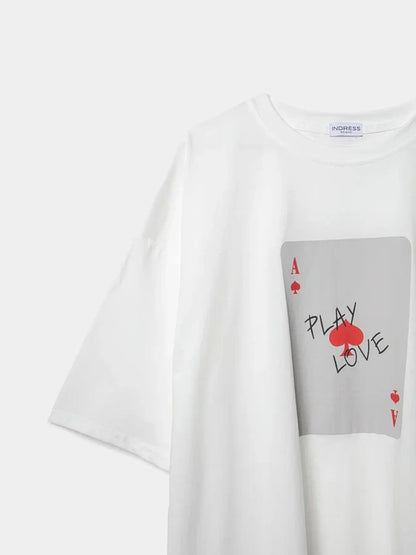 Trendsi Graphic Round Neck Half Sleeve T-Shirt