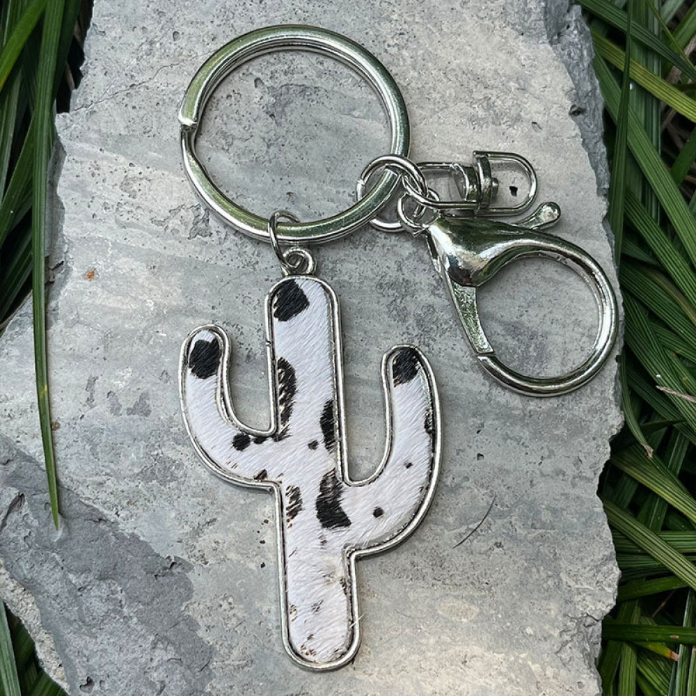 Cactus Shape Key Chain Style B One Size Easy Apparels
