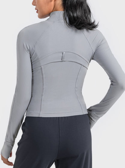 Millennia Zip-Up Long Sleeve Sports Jacket Easy Apparels