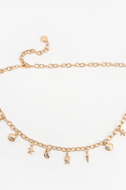 Ocean Element Charm Chain Belt Easy Apparels