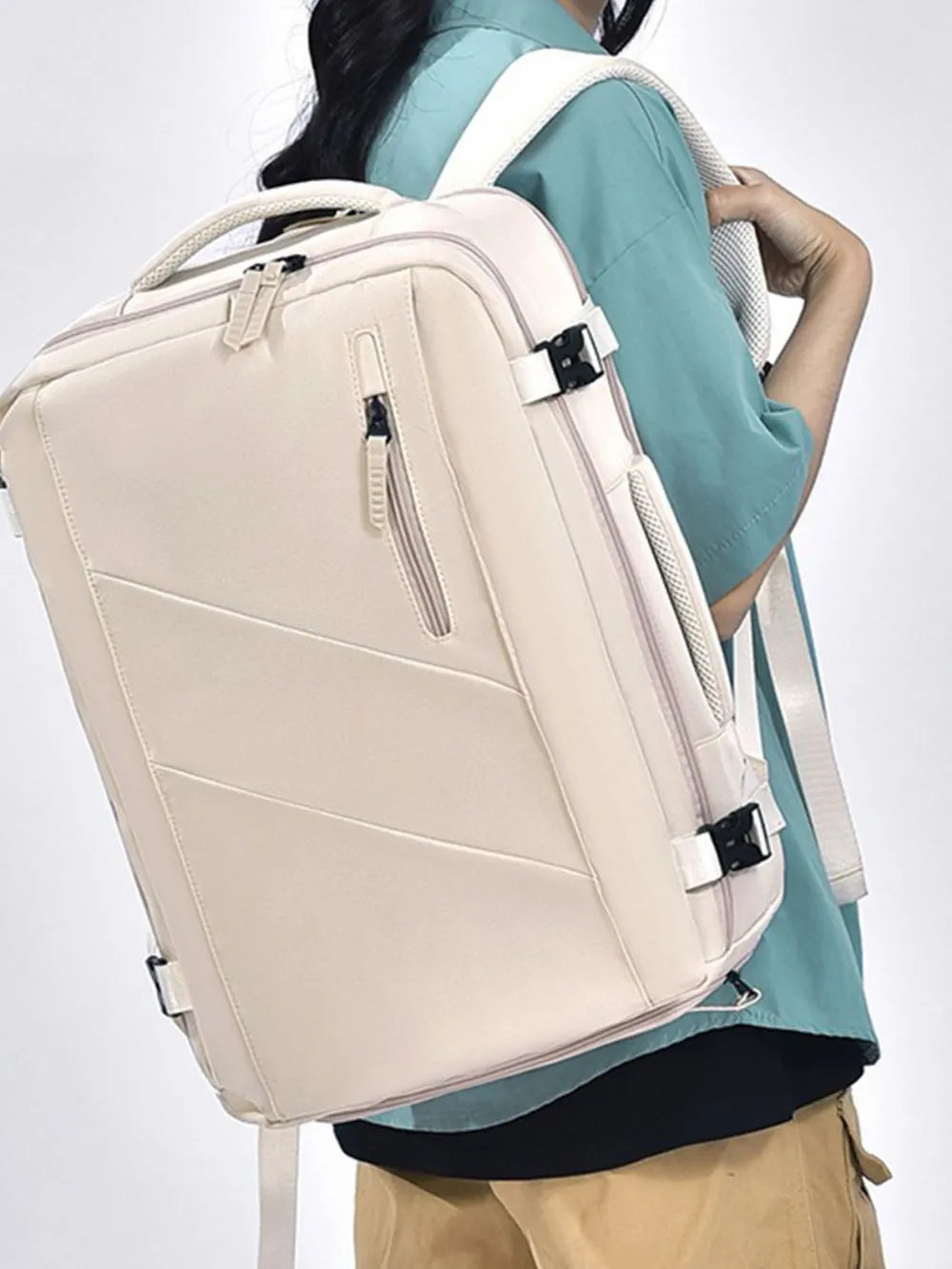 Oxford Cloth Adjustable Straps Backpack Bag Easy Apparels