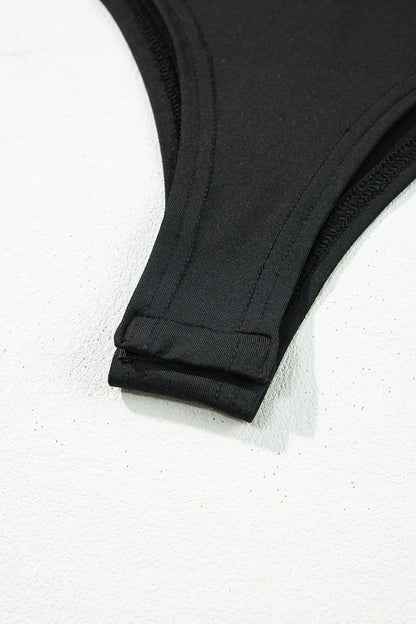 Trendsi Eyelet Lace Long Sleeve Bodysuit