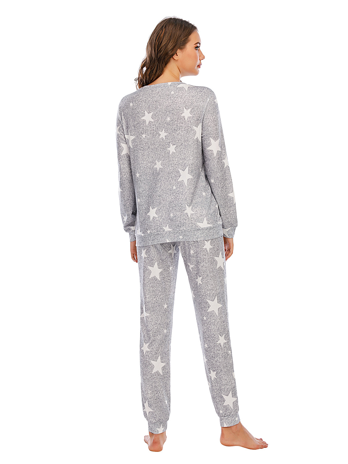 Star Top and Pants Lounge Set Easy Apparels