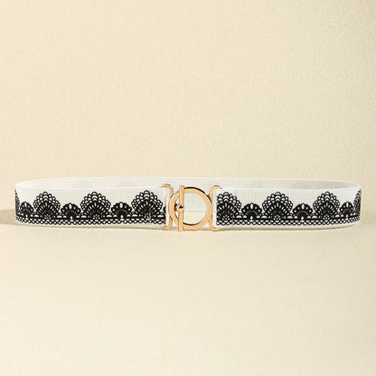 Toggle Clasp Elastic Belt Easy Apparels