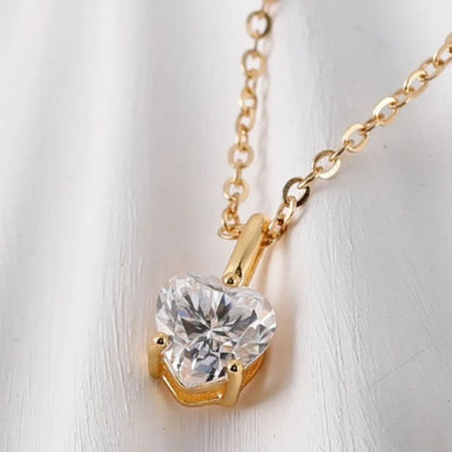 Heart Shape Pendant Necklace Easy Apparels