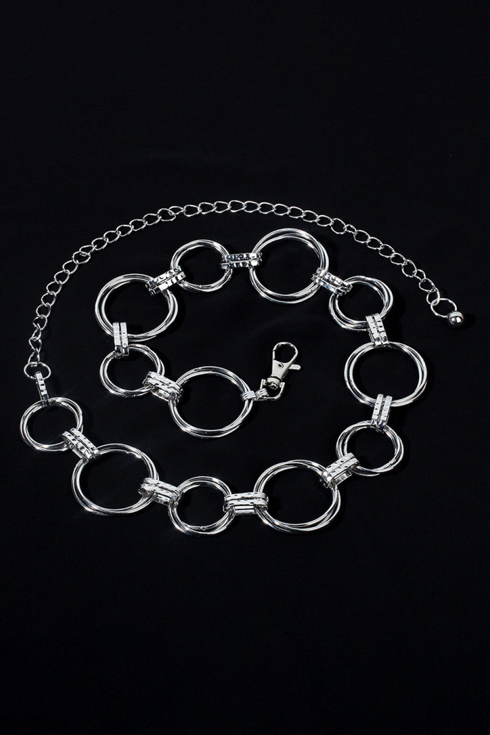 Alloy Chain Circle Shape Belt Easy Apparels
