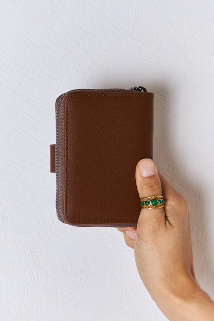 David Jones PU Leather Mini Wallet Easy Apparels