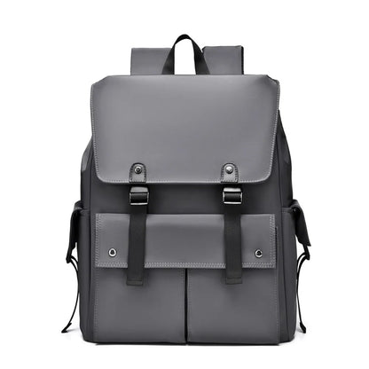 PU Leather Multi-Pockets Adjustable Strap Backpack Bag Easy Apparels