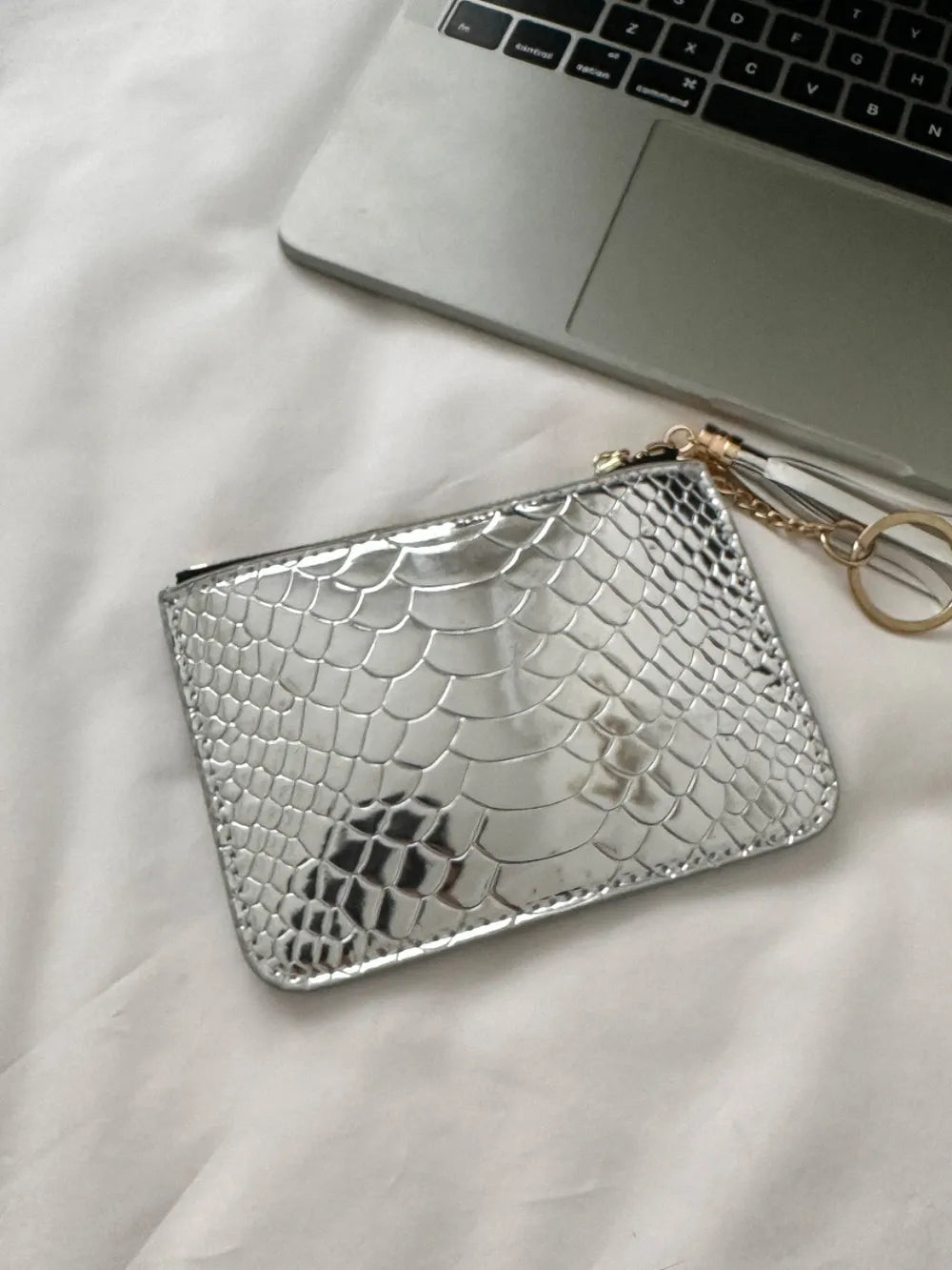 PU Leather Tassel Trim Card Case Easy Apparels