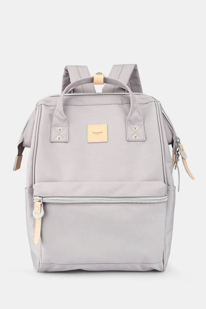 Himawari Water Resistant Canvas Backpack Bag with Side Pockets Light Lavender One Size Easy Apparels