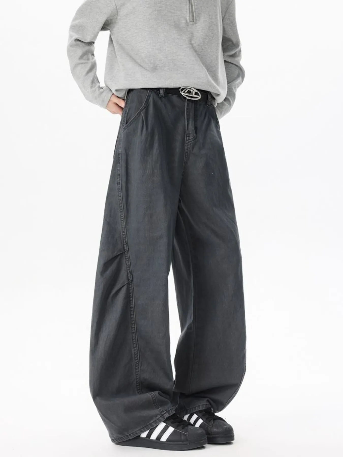Men's Wide Leg Jeans Easy Apparels