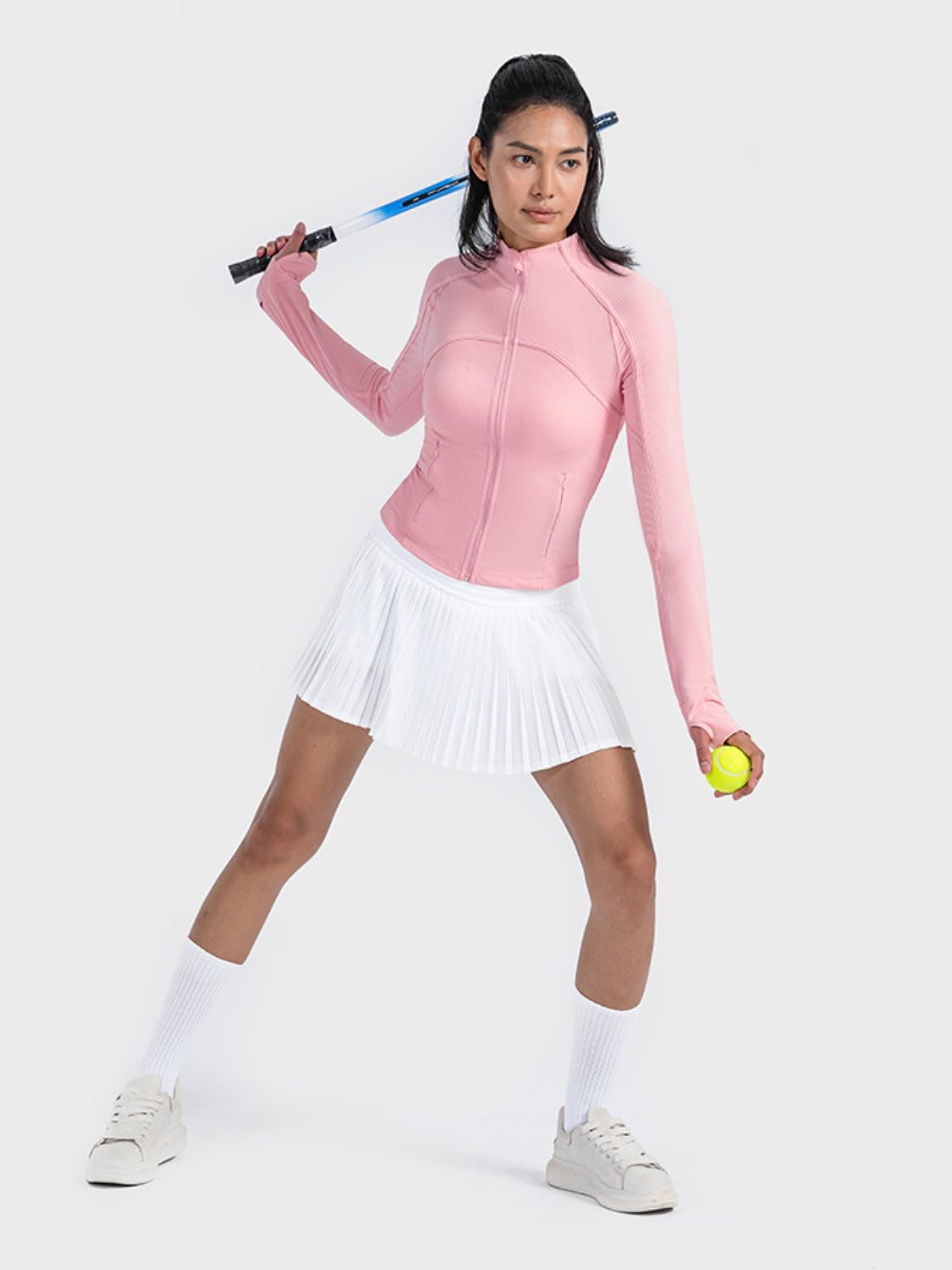 Millennia Zip-Up Long Sleeve Sports Jacket Easy Apparels