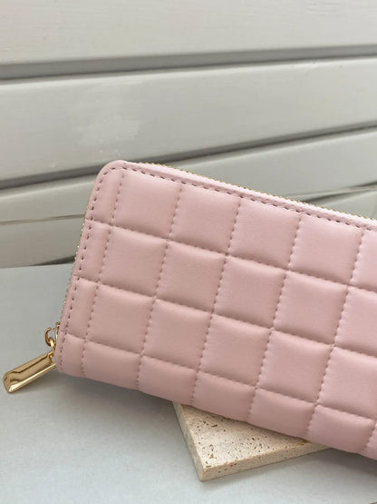 PU Leather Solid Color Wallet Easy Apparels