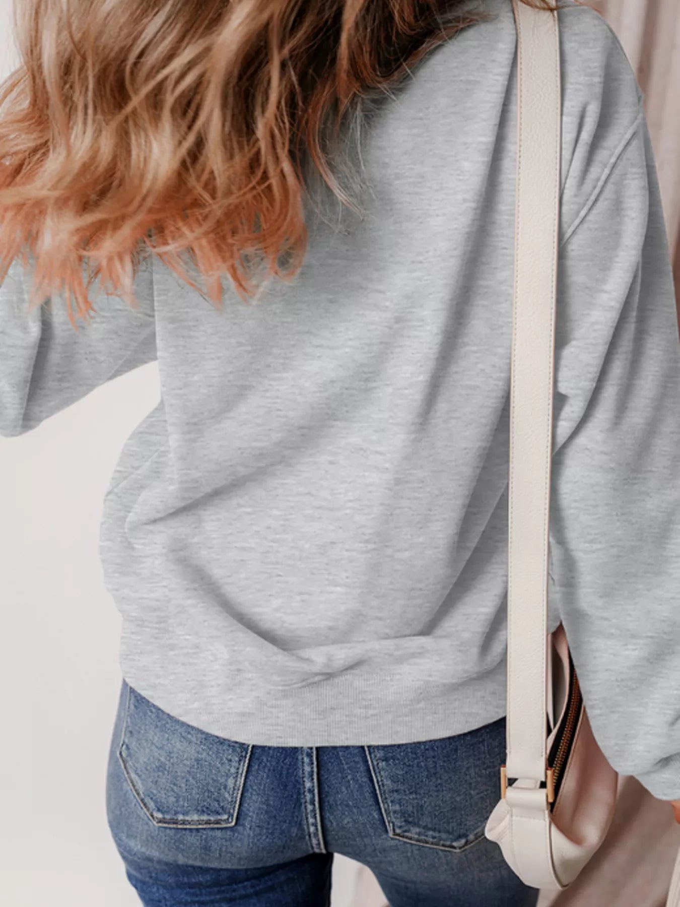 Halloween Ghost Round Neck Sweatshirt Easy Apparels