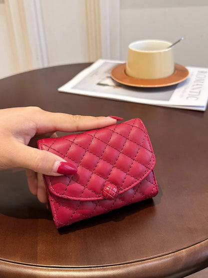 PU Leather Solid Color Wallet Easy Apparels